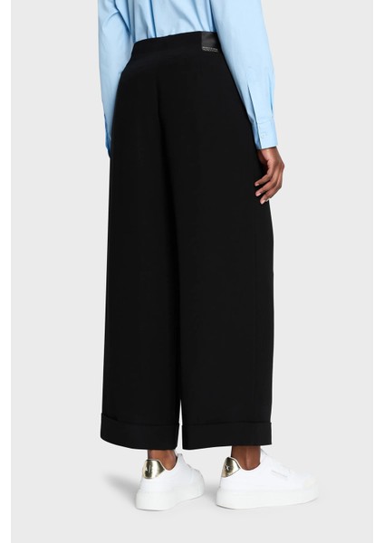 Yüksek Bel Relaxed Fit Geniş Paça Pantolon Bayan Pantolon 3DYP31 YN1QZ 1200 fiyatları