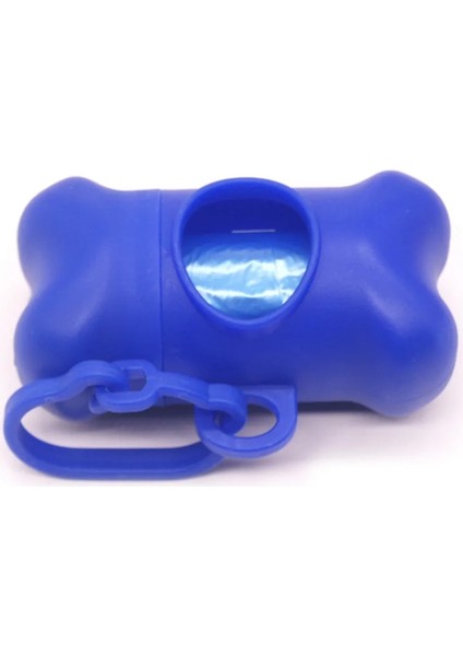 Mavi Stil Köpek Atık Torbası Tutucu Için Pet Atık Torbası Dağıtıcı - Plastik Çöp Torbası Dağıtıcı Taşıma Çantası ， Köpek Pet 10 Rulo Atık Poop Torbaları (Yurt Dışından)