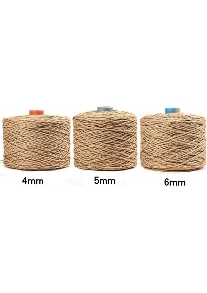 20 Metre Tarzı 5 mm Sisal Halat Kedi Ağacı Dıy Tırmalama Direği Oyuncak Kedi Tırmanma Çerçevesi Değiştirme Halat Masa Bacakları Kedi Bileme Pençesi Için Bağlama Halatı (Yurt Dışından)