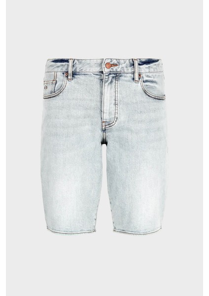 J65 Relaxed Fit Denim Short Erkek Short 3DZJ65 Z1XLZ 25EU indirimleri