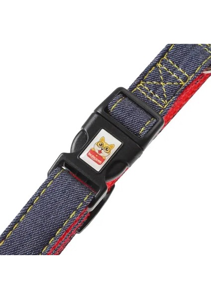 Siyah Stil 2,0 cm Ets Denim Jean Naylon Kedi Yaka Ayarlanabilir Evcil Hayvan Tasmaları Yavru Evcil Hayvan Malzemeleri Aksesuarları Küçük Orta Büyük Dogze (Yurt Dışından) fırsatları