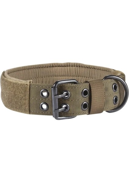 Haki Tarzı Xl Boyutu Naylon Taktik Köpek Tasması Askeri Ayarlanabilir Büyük Alman Çoban Açık Çalışma Eğitimi Yürüyüş Evcil Hayvan Malzemeleri Için Dayanıklı (Yurt Dışından)