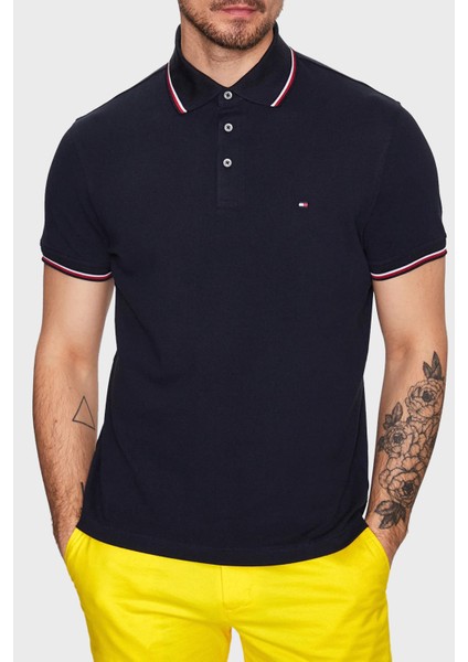 Pamuklu Slim Fit Erkek Polo Yaka T-Shirt MW0MW30750 Dw5