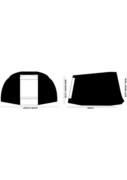 Inspire / Avenger Full Overwrap 1 Man Çadır Aksesuarı