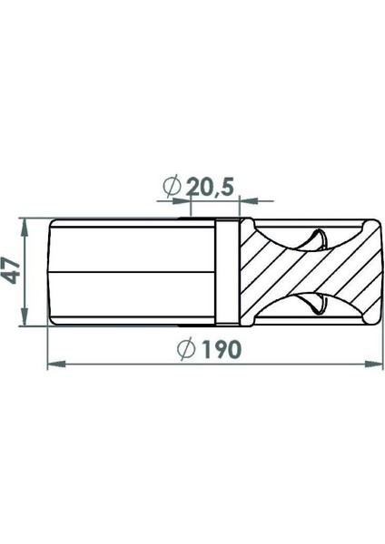 YBS Pump Holder Tekeri 190MM