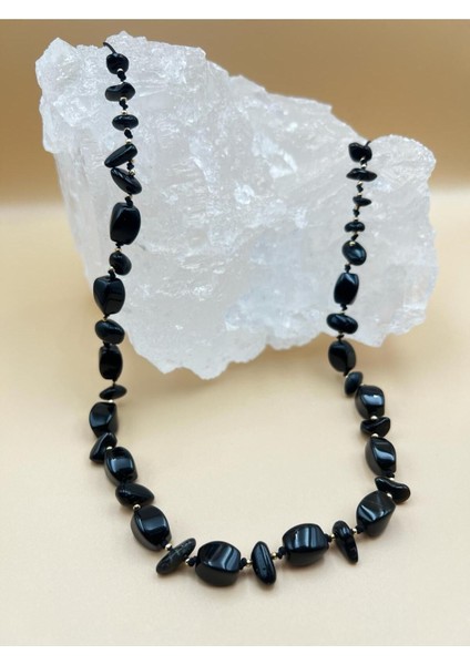 Sertifikalı Akik Doğal Taş Tasarım Kolye indirimleri