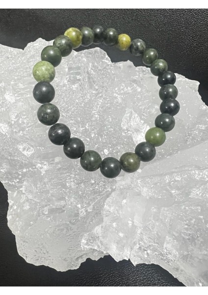 Sertifikalı Serpantin Doğal Taş Bileklik Aaa Kalite Hediyli fiyatları