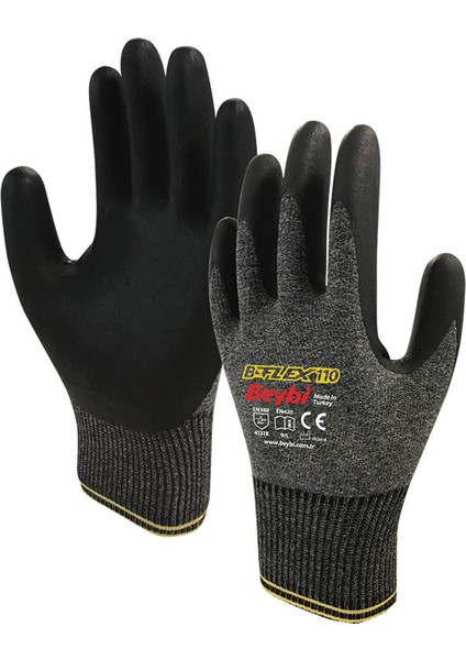 B-Flex 110 Köpük Nitril Kaplı Hassas Montaj Eldiveni No:9 Large 1 Çift