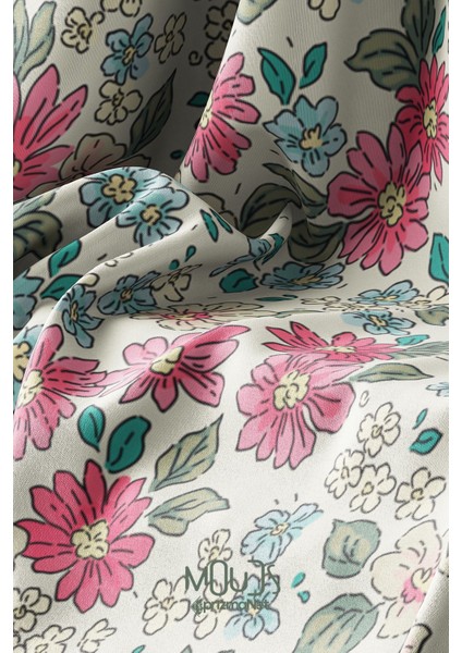 Süet Kumaş Retro Çiçek Desenli Mutfak Önlüğü, Aşçı Önlüğü, Garson Önlüğü fırsatları