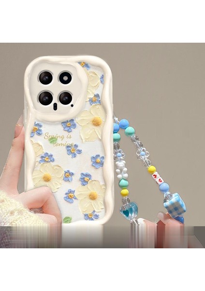 Xiaomi 11 Lite Kolyeli Çiçek Darbeye Dayanıklı Telefon Kılıfı (Yurt Dışından)