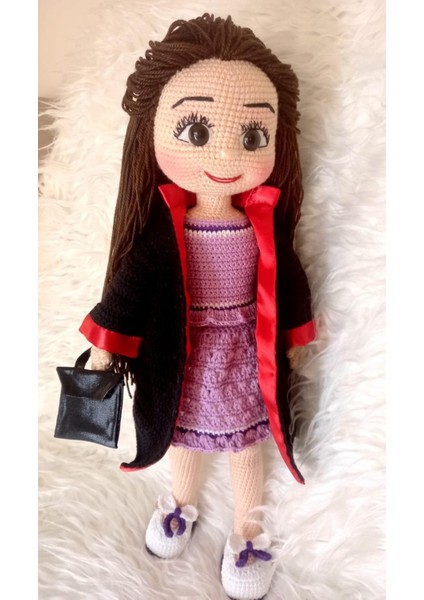 Hakime Bebek Amigurumi Organik Oyuncak