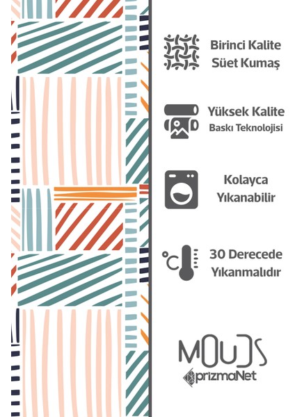 Süet Kumaş Renkli Çizgili Kare Desenli Mutfak Önlüğü, Aşçı Önlüğü, Garson Önlüğü modelleri