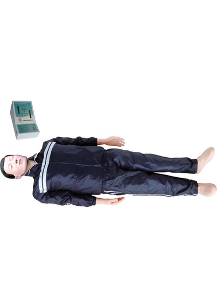 Yetişkin Tam Boy Cpr Mankeni, Dijital Kontrol Panelli