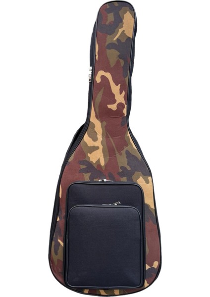 Profesyonel Kamuflaj Gigbag Klasik Gitar Kılıfı
