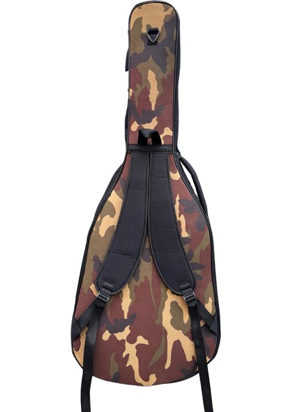Profesyonel Kamuflaj Gigbag Klasik Gitar Kılıfı