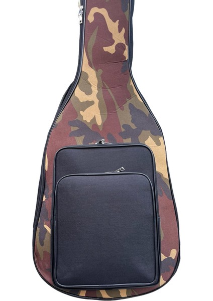 Profesyonel Kamuflaj Gigbag Klasik Gitar Kılıfı
