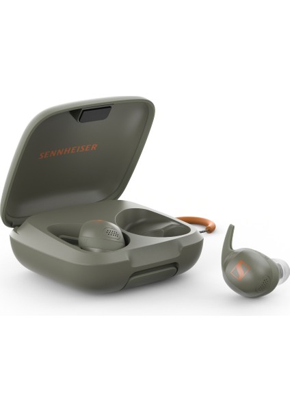 Momentum Sport Bluetooth 5.2, Adaptif ANC, Kalp Atış ve Vücut Sıcaklığı Sensörü, 10mm Sürücü, IP55 Suya ve Toza Dayanıklı, 24 Saat Pil Ömrü, Kablosuz Kulak İçi Spor Kulaklık – Yeşil