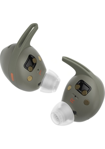 Momentum Sport Bluetooth 5.2, Adaptif ANC, Kalp Atış ve Vücut Sıcaklığı Sensörü, 10mm Sürücü, IP55 Suya ve Toza Dayanıklı, 24 Saat Pil Ömrü, Kablosuz Kulak İçi Spor Kulaklık – Yeşil