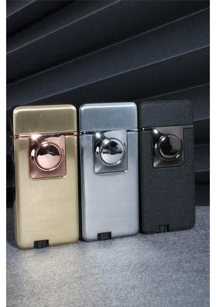 Altın Renk Pürmüzlü ve Alevli Çift Başlıklı Düğmeli Gazlı Çakmak 24CSM868TR03 indirimleri