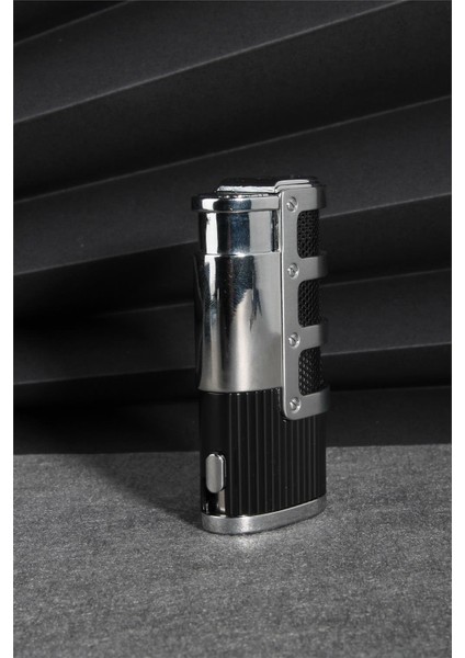 Siyah Renk Güçlü Üç Pürmüzlü Gazlı Çakmak 24CSM882MR01 fırsatları