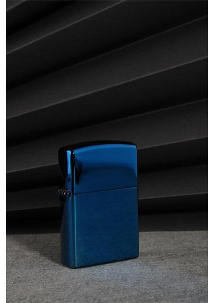 Mavi Renk Kapaklı Şarjlı Çakmak 24CSM22108AR06