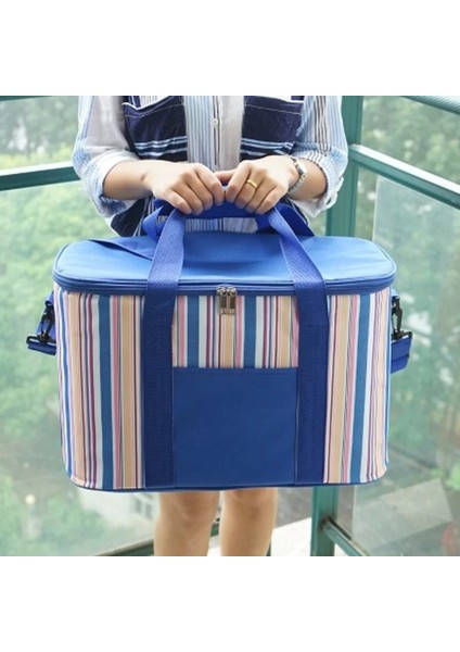 Yeşil Stil 34L Büyük Kapasiteli Soğutucu Çanta 5 Renk Su Geçirmez Oxford Yalıtım Buz Paketi Açık Buzdolabı Çantası (Yurt Dışından) fiyatları