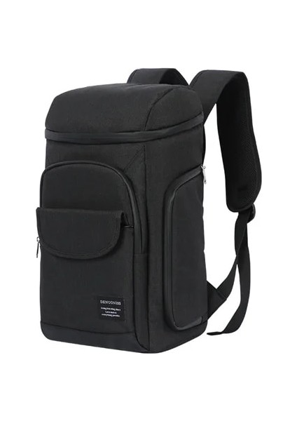 Siyah Stil Yeni Tasarım Soğutucu Sırt Çantası Yumuşak Büyük Gıda Termal Çanta Izotermal Buzdolabı Çantası Sızdırmaz Yalıtımlı Kamp (Yurt Dışından)