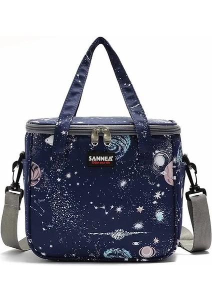 Totoro Stili 7l 7l Su Geçirmez Baskı Soğutucu Çanta Termo Lu Kutusu Araç Yalıtım Gıda Buz Paketi Meyve Taze Serin Omuzdan Askili Çanta (Yurt Dışından)