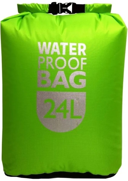 Yeşil Stil 12L Açık 6L12L 24L Su Geçirmez Kuru Çanta Paketi Çuval Yüzme Rafting Kayık Nehir Trekking Yüzen Yelken Kano (Yurt Dışından)