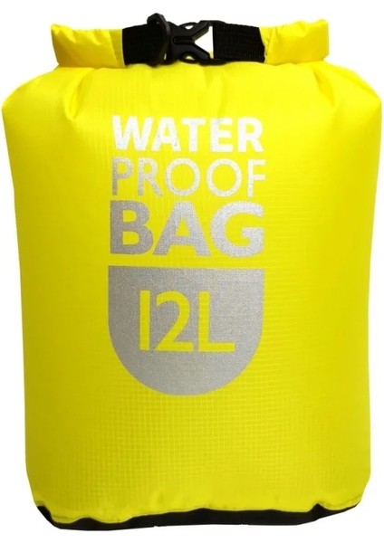 Yeşil Stil 12L Açık 6L12L 24L Su Geçirmez Kuru Çanta Paketi Çuval Yüzme Rafting Kayık Nehir Trekking Yüzen Yelken Kano (Yurt Dışından) indirimleri