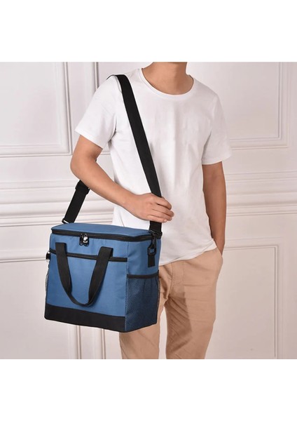 Kırmızı Stil 17L Yalıtımlı Soğutucu Çanta Gıda Depolama Amping Yeniden Kullanılabilir Açık Hava Etkinlikleri Kayışlı Sıcak ve Soğuk Taşınabilir Büyük Kapasiteli (Yurt Dışından) fiyatları