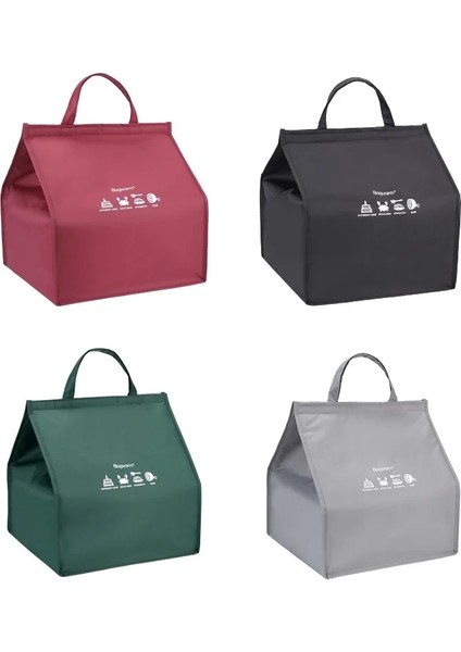 Donanma Tarzı Pizza Öğle Yemeği Kutusu Soğutucu Çanta Fast Food Kek Teslimat Termal Çanta Büyük Su Geçirmez Oxford Içme Şişesi Yalıtımlı Soğutmalı (Yurt Dışından) fırsatları