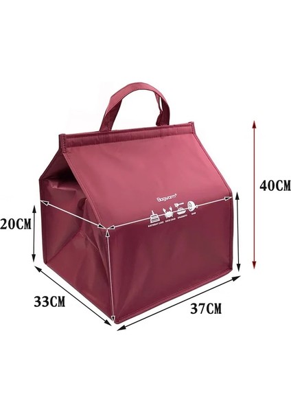 Donanma Tarzı Pizza Öğle Yemeği Kutusu Soğutucu Çanta Fast Food Kek Teslimat Termal Çanta Büyük Su Geçirmez Oxford Içme Şişesi Yalıtımlı Soğutmalı (Yurt Dışından) indirimleri