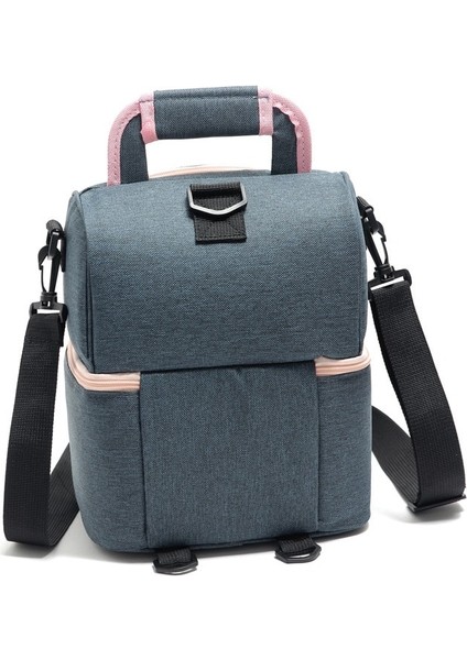 Gri Tarzı Anne Soğutucu Çanta Çift Katlı Çok Fonksiyonlu Su Geçirmez Oxford Termo Süt Gıda Termal Çantalar (Yurt Dışından) modelleri