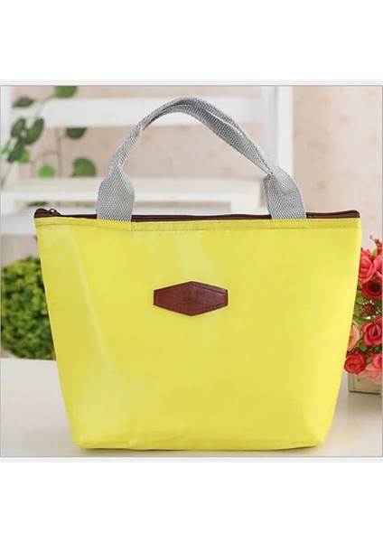 Pembe Tarzı Sıcak Yalıtımlı Folyo Alüminyum Soğutucu Termal Öğle Yemeği Çantası Su Geçirmez Seyahat Çantası Moda 4 Şeker Renkler (Yurt Dışından) fiyatları