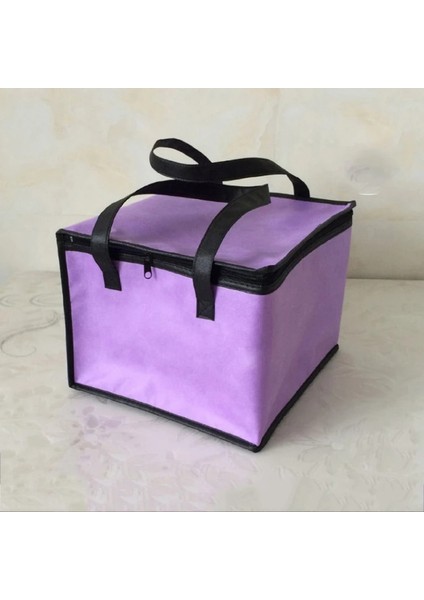 Kırmızı Stil Su Geçirmez Yalıtımlı Çanta Soğutucu Çanta Yalıtım Katlanır Orta Buz Paketi Gıda Termal Çanta Gıda Dağıtım Çantası Pizza Çantası Sıcak (Yurt Dışından) modelleri