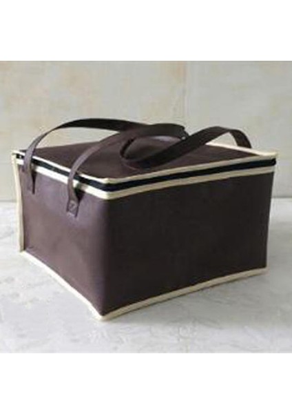 Kırmızı Stil Su Geçirmez Yalıtımlı Çanta Soğutucu Çanta Yalıtım Katlanır Orta Buz Paketi Gıda Termal Çanta Gıda Dağıtım Çantası Pizza Çantası Sıcak (Yurt Dışından) fırsatları