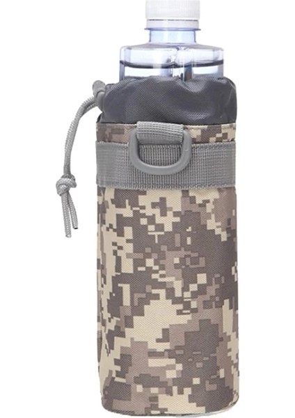 Acu Stili 1 Adet Çok Fonksiyonlu Şişe Kılıfı Taktik Molle Su Şişesi Çantası Tutucu Açık Seyahat Kamp Yürüyüş Avcılık Su Şişesi Taşıyıcı (Yurt Dışından)
