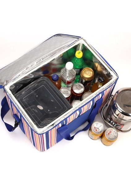 Kırmızı Stil 30L Büyük Kapasiteli Düz Renk Gıda Için Taşınabilir Termal Soğutma Çantası Ünlü Su Geçirmez Termal Soğutucu Yalıtımlı (Yurt Dışından) indirimleri