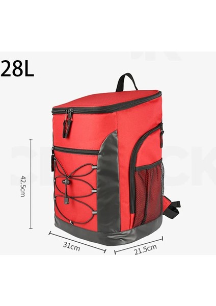 Mavi Stil 28L Sırt Çantası Soğutucu Termo Çanta Kalınlaşmak Su Geçirmez Büyük Buzdolabı Taze Tutma Termal Yalıtımlı Çanta (Yurt Dışından) modelleri