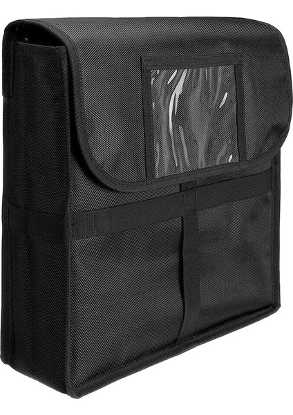 Siyah Stil 11 Inç Taşınabilir Konteyner Termal Gıda Saklama Kutusu Paket Servisi Olan Restoran Pizza Teslimat Çantası Yalıtımlı Kılıf Su Geçirmez Ergonomik (Yurt Dışından) fiyatları