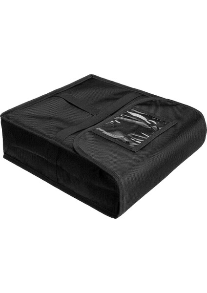 Siyah Stil 11 Inç Taşınabilir Konteyner Termal Gıda Saklama Kutusu Paket Servisi Olan Restoran Pizza Teslimat Çantası Yalıtımlı Kılıf Su Geçirmez Ergonomik (Yurt Dışından) modelleri