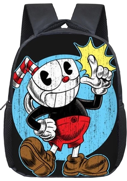 No.1 Stili Uphead Mugman Anaokulu Okul Çantaları Okul Çantalarını Çocuk Bebek Bebek Çantası Çocuk Sırt Çantası (Yurt Dışından) fiyatları