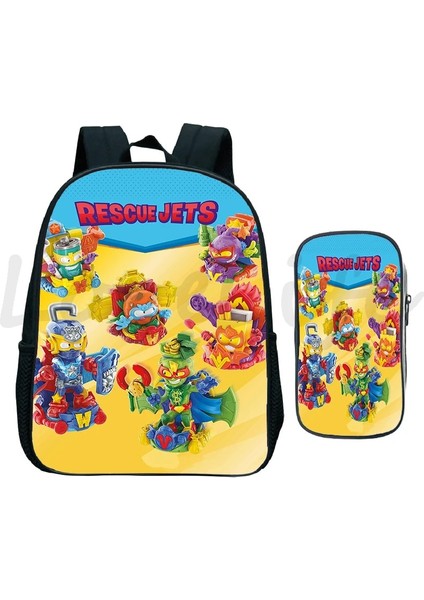 No.12 Tarzı Et Superzings Serisi 10 Sırt Çantası Kalem Çantası Anaokulu Çantaları Mochila Süper Zings Okul Çantaları Çocuk Sırt Çantası Çocuk Sırt Çantaları (Yurt Dışından)