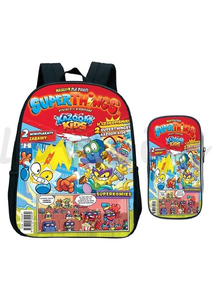 No.12 Tarzı Et Superzings Serisi 10 Sırt Çantası Kalem Çantası Anaokulu Çantaları Mochila Süper Zings Okul Çantaları Çocuk Sırt Çantası Çocuk Sırt Çantaları (Yurt Dışından) indirimleri