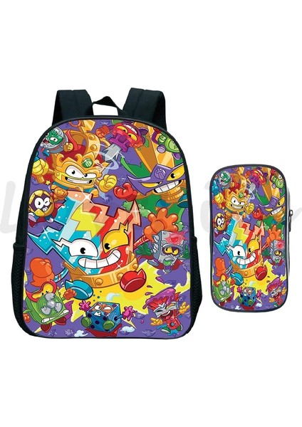 No.2 Tarzı Et Superzings Serisi 10 Sırt Çantası Kalem Çantası Anaokulu Çantaları Mochila Süper Zings Okul Çantaları Çocuk Sırt Çantası Çocuk Sırt Çantaları (Yurt Dışından)