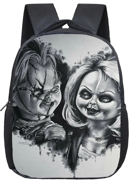 No.15 Tarzı H Film Çocuk Oyun Chucky Okul Çantaları Anaokulu Çocuk Çocuklar Okul Sırt Çantası Kız Erkek Sırt Çantaları Mochila (Yurt Dışından)