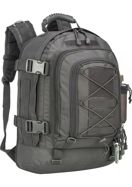 Gri Tarzı Erkekler Kadınlar Için Ekstra Büyük 60L Taktik Sırt Çantası Açık Suya Dayanıklı Yürüyüş Sırt Çantaları Seyahat Sırt Çantası Dizüstü Sırt Çantaları (Yurt Dışından)