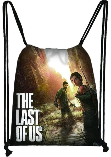 No.1 Stili The Last Of Us Part 2 Ipli Çanta Baskı Sırt Çantası Günlük Günlük Erkek Kız Sırt Çantası Ipli Çanta (Yurt Dışından)