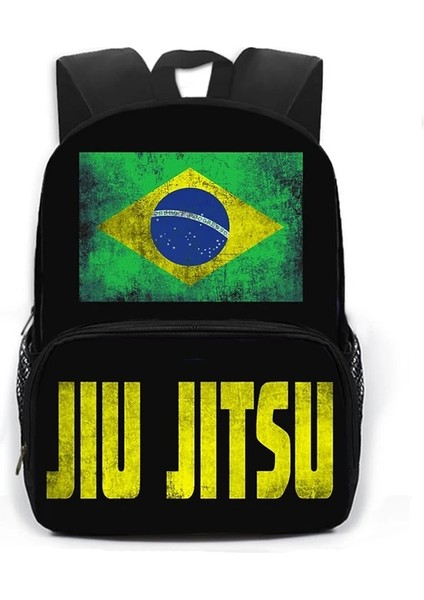 13QROUDAOC14CW Stili Dövüş Sanatı Judo Tekvando Karate Sırt Çantası Genç Erkek Kız Sırt Çantası Jiu-Jitsu Aikido Çocuk Okul Çantaları Çocuklar Kitap Çantası (Yurt Dışından) indirimleri
